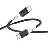 Cablu Hoco X82 Type-C to Type-C 60W (1m) [Black]