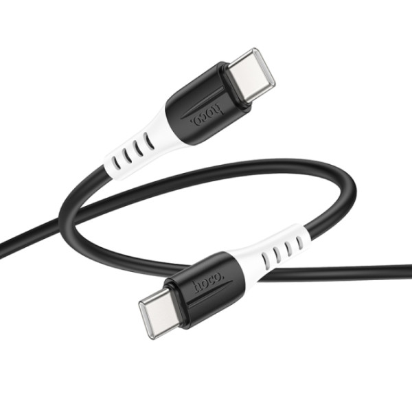 Cablu Hoco X82 Type-C to Type-C 60W (1m) [Black]