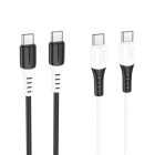 Cablu Hoco X82 Type-C to Type-C 60W (1m) [White]