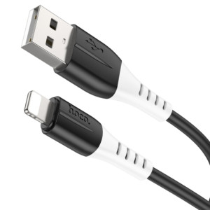Cablu Hoco X82 Silicone Lightning (1m) [Black]