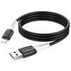 Cablu Hoco X82 Silicone Lightning (1m) [Black]
