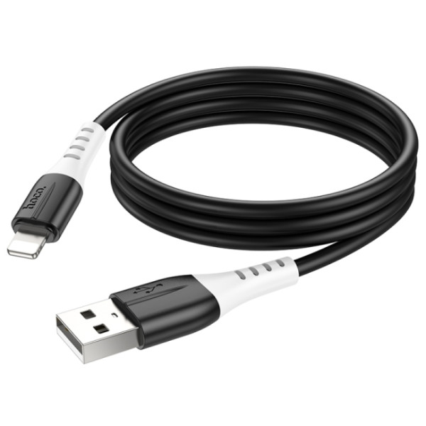 Cablu Hoco X82 Silicone Lightning (1m) [Black]
