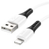 Кабель Hoco X82 Silicone Lightning (1м) [White]