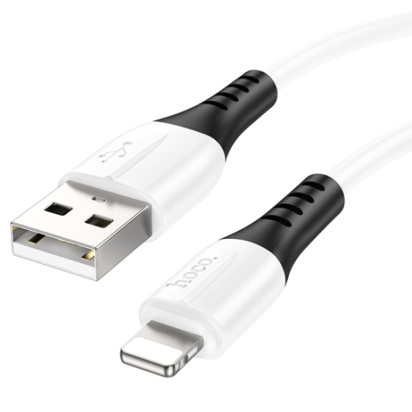 Кабель Hoco X82 Silicone Lightning (1м) [White]