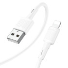 Кабель Hoco X83 Victory data cable For Lighting 2.4A (1M)[White]