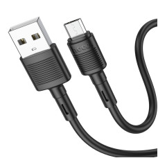 Cablu Hoco X83 Victory Micro USB 2.4A (1m) [Black]