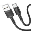 Cablu Hoco X83 Victory Type-C 3A (1m) [Black]