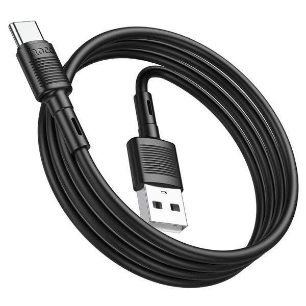 Cablu Hoco X83 Victory Type-C 3A (1m) [Black]