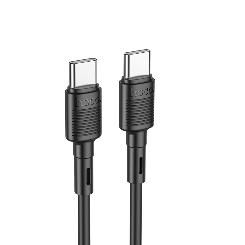 Cablu Hoco X83 Victory Type-C to Type-C 60W (1M) [Black]