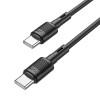 Cablu Hoco X83 Victory Type-C to Type-C 60W (1M) [Black]