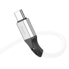 Cablu Hoco X86 Spear cable for Type-C 3A (1m) [White]