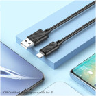 Cablu Hoco X88 Gratified Lightning 2.4A (1m) [Black]