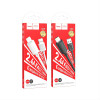Кабель Hoco X88 Gratified Lightning 2.4A (1м) [Black]