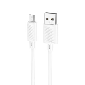 Кабель Hoco X88 Gratified Micro (1м) [White]