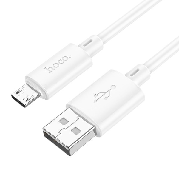 Кабель Hoco X88 Gratified Micro (1м) [White]