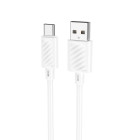 Cablu Hoco X88 Gratified Type-C (1m) [White]
