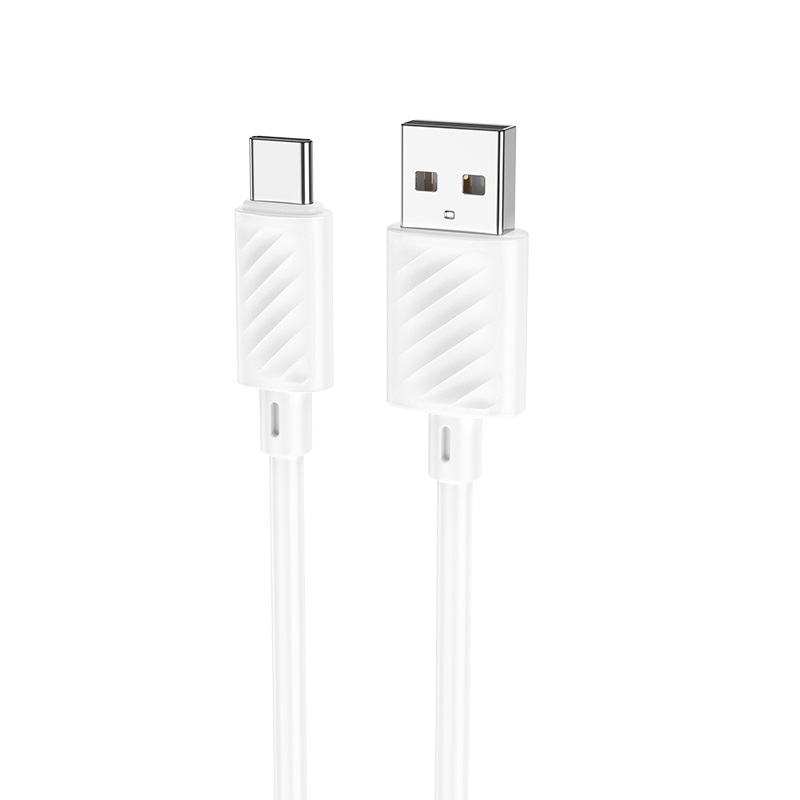 Cablu Hoco X88 Gratified Type-C (1m) [White]