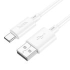 Cablu Hoco X88 Gratified Type-C (1m) [White]
