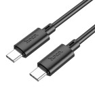 Cablu Hoco X88 Gratified Type-C to Type-C (60W)[Black]