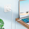 Кабель Hoco X88 Gratified 60W charging data cable for Type-C to Type-C [White]