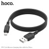 Кабель Hoco X90 Cool silicone charging data cable for Micro (1м) [Black]