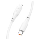Cablu Hoco X93 Force Type-C to Lighting (PD20W) (1M) [White]