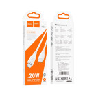Cablu Hoco X93 Force Type-C to Lighting (PD20W) (2M) [White]