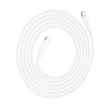 Cablu Hoco X93 Force USB-C to USB-C (100W) (2M) [White]