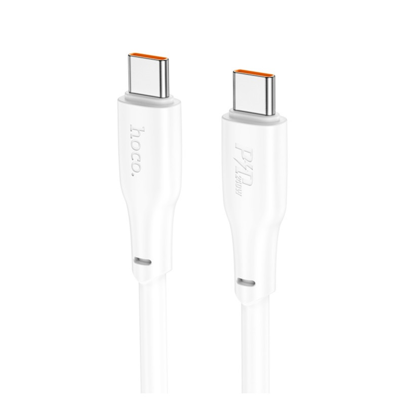 Cablu Hoco X93 Force USB-C to USB-C (240W) (1M) [White]