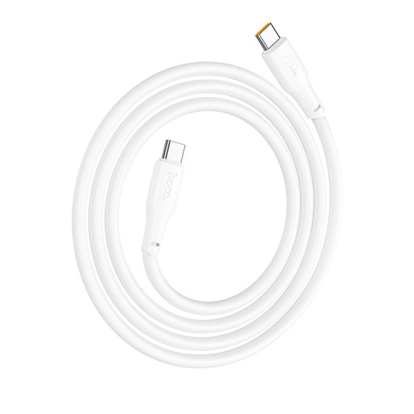 Cablu Hoco X93 Force USB-C to USB-C (240W) (1M) [White]