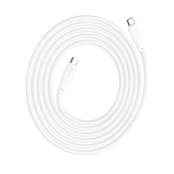 Cablu Hoco X93 Force USB-C to USB-C (240W) (2M) [White]