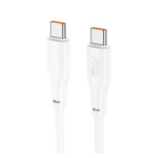 Кабель Hoco X93 Force USB-C to USB-C (60W) (1M) [White]