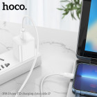 Cablu Hoco X96 Hyper Type-C to Lighting (PD) [White]