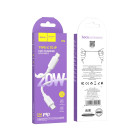 Cablu Hoco X96 Hyper Type-C to Lighting (PD) [White]