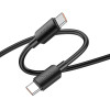 Кабель Hoco X96 Hyper Type-c to Type-C (100W) [Black]