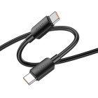 Cablu Hoco X96 Hyper Type-c to Type-C (100W) [Black]