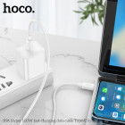 Кабель Hoco X96 Hyper Type-c to Type-C (100W) [White]