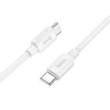 Cablu Hoco X96 Hyper Type-c to Type-C (60W) [White]