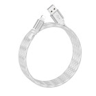 Cablu Hoco X98 Crystal ice Silicone Lighting (1m) [Silver]