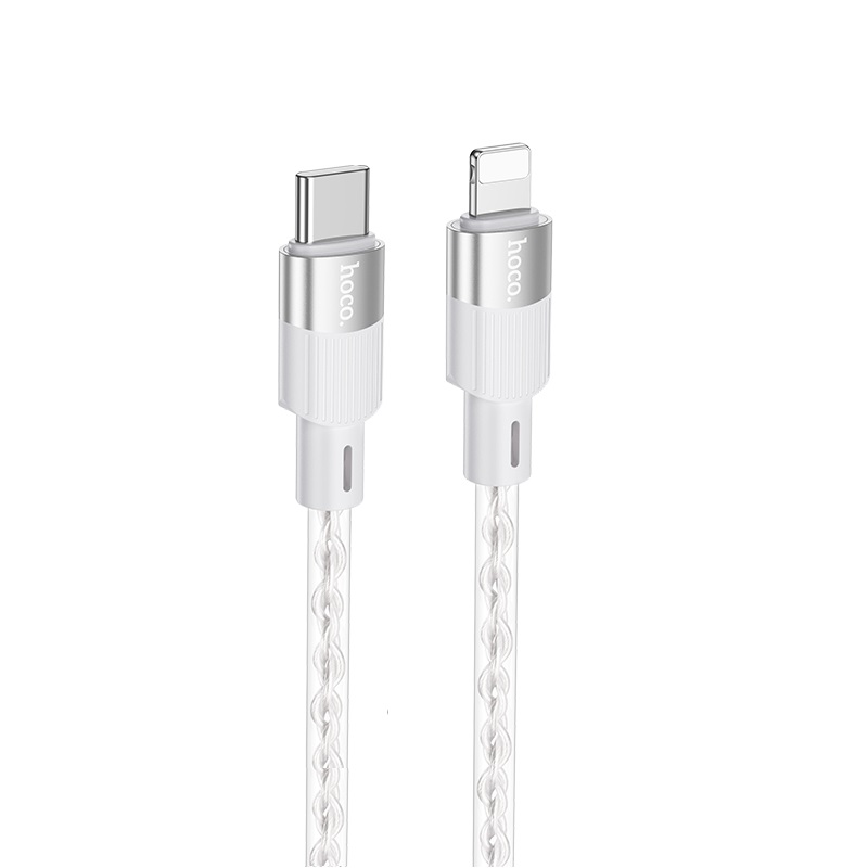 Husa Hoco X99 Crystal Type-C to Lightning 20W (1m) [Gray]