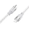 Husa Hoco X99 Crystal Type-C to Lightning 20W (1m) [Gray]