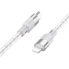 Husa Hoco X99 Crystal Type-C to Lightning 20W (1m) [Gray]