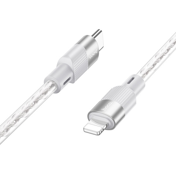 Husa Hoco X99 Crystal Type-C to Lightning 20W (1m) [Gray]