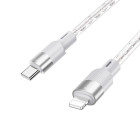 Husa Hoco X99 Crystal Type-C to Lightning 20W (1m) [Gray]