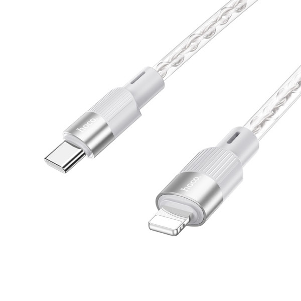 Husa Hoco X99 Crystal Type-C to Lightning 20W (1m) [Gray]
