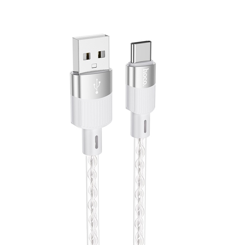 Кабель Hoco X99 Crystal Type-C (1m) [Grey]