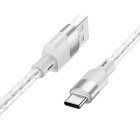 Кабель Hoco X99 Crystal Type-C (1m) [Grey]