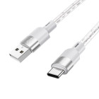 Кабель Hoco X99 Crystal Type-C (1m) [Grey]