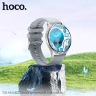 Fitness Watch Hoco Y15 AMOLED Smart sports watch (call version) [Silver]