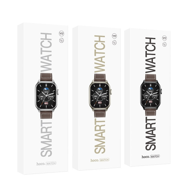 Fitness Watch Hoco Y17 Smart sports watch (call version) [Silver]